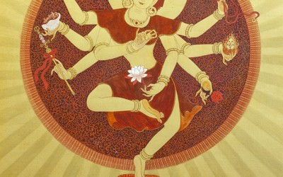 Four-Face Eight-Arm Avalokiteshvara