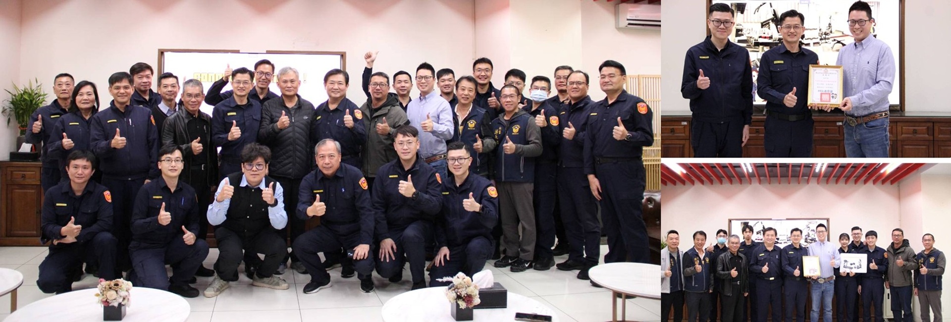 關懷第一線｜本會捐贈健身器材，為新莊派出所注入健康力量、提升警勤安全