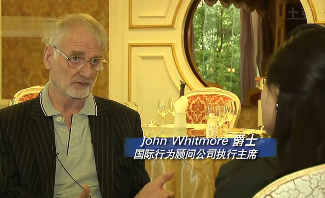 Sr. John Whitmore:  對德陽在汶川地震後的重建成就表示敬意，向中國救災的動員效率學習