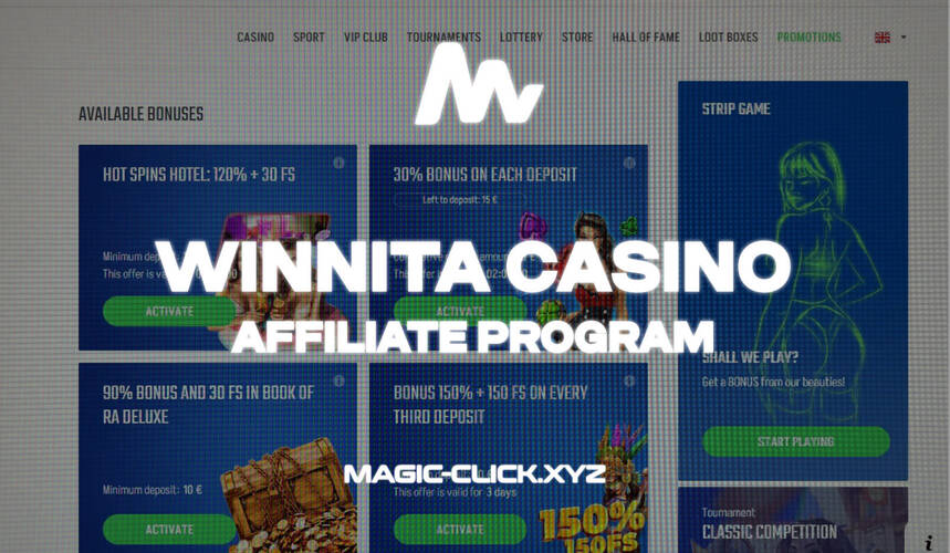 Scopri il Mondo di Winnita Casino Gioco, Divertimento e Vincite