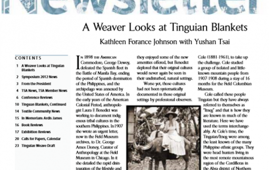 2011TSA_Newsletter Fall