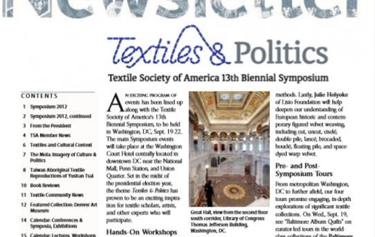 TSA_Newsletter_Spring_2012